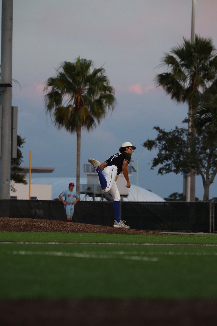 Sebastian Perez in at La'salle University pitching in photo from ShotByRAC sports photography